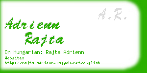 adrienn rajta business card